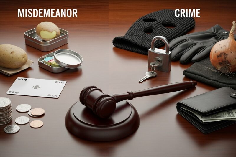 Kiedy czyn jest uznawany za wykroczenie, a kiedy za przestępstwo?