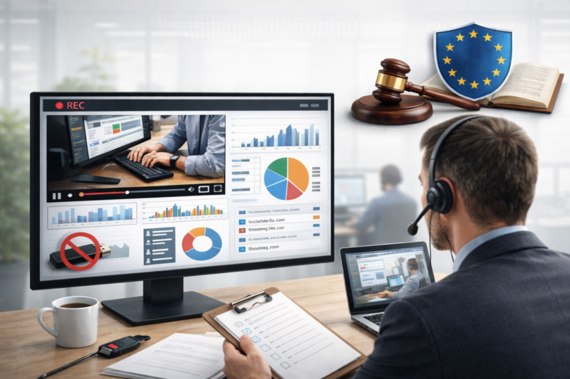 Monitorowanie komputera pracownika a prawo – RODO, kodeks pracy i bezpieczne narzędzia w praktyce