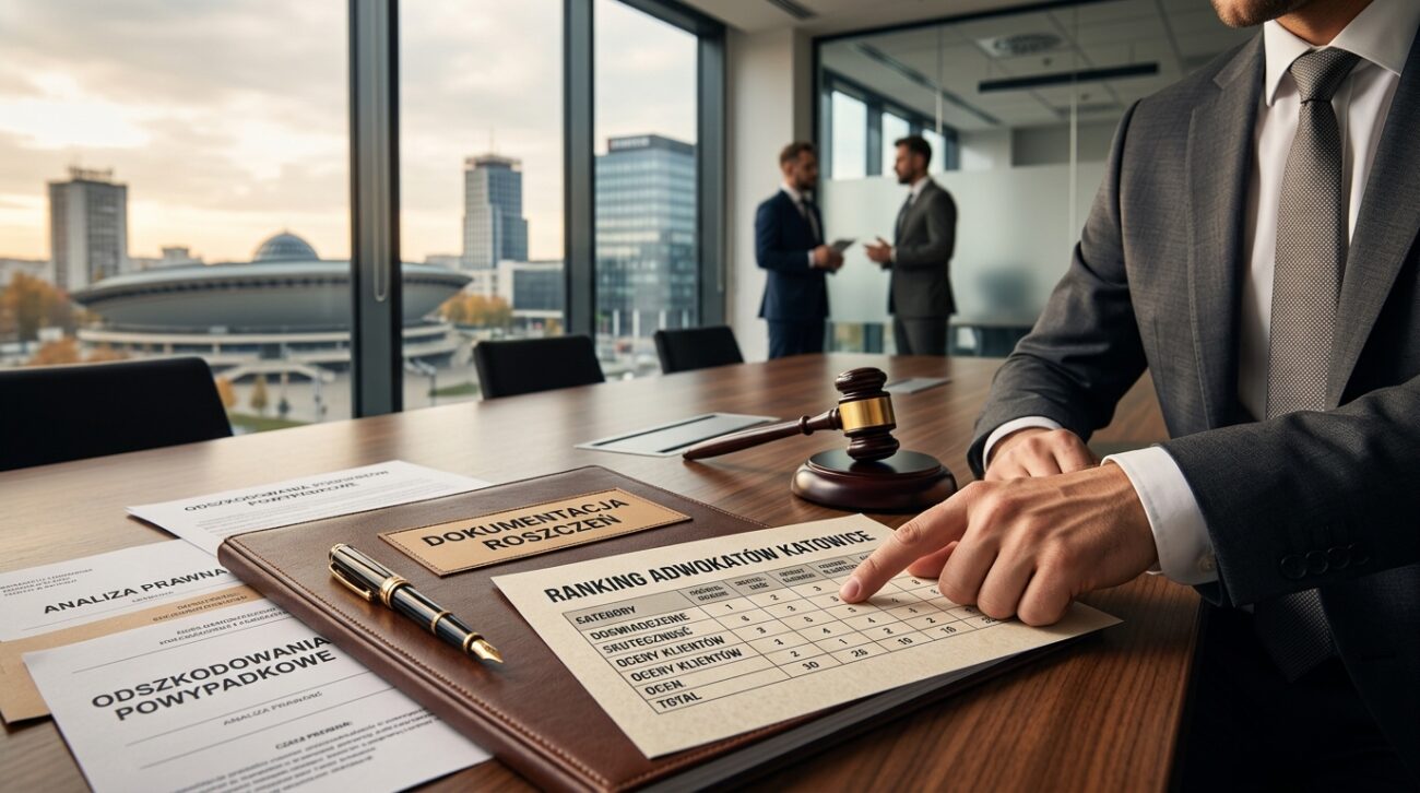 Ranking adwokatów od odszkodowań Katowice 2026 - kogo wybrać?