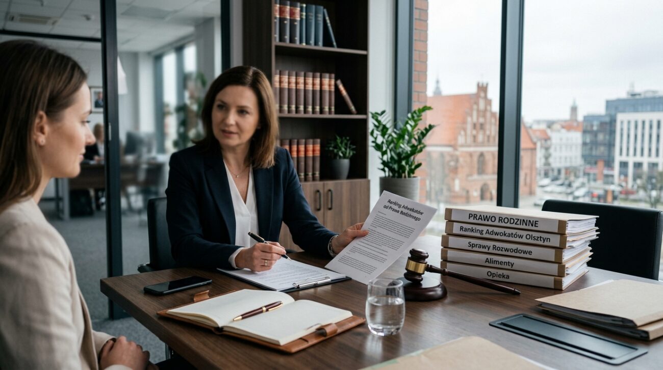 Ranking adwokatów od prawa rodzinnego Olsztyn 2026 – kogo wybrać?