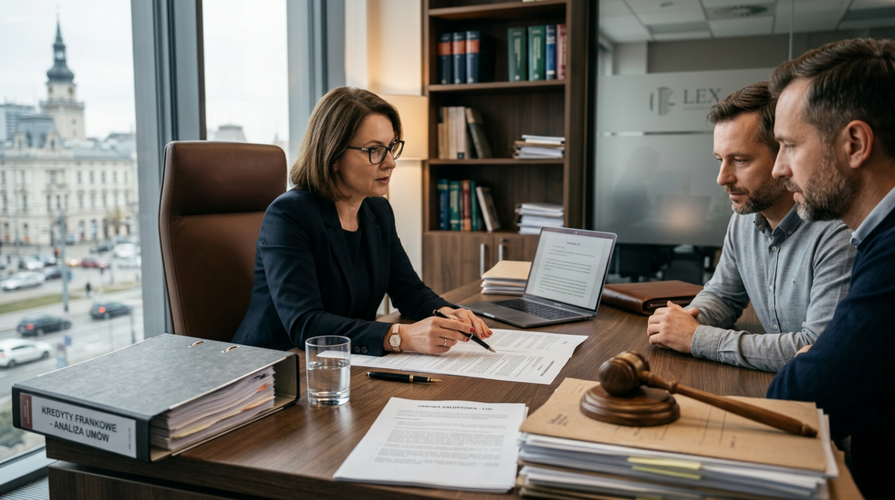 Ranking najlepszych adwokatów od kredytów frankowych Łódź 2026 - kogo wybrać?