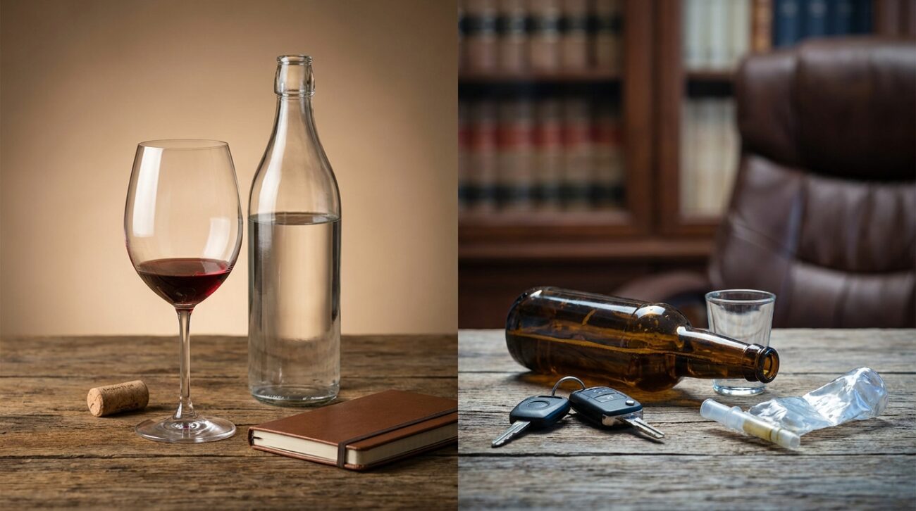Stan po użyciu alkoholu a stan nietrzeźwości – jaka jest różnica prawna?