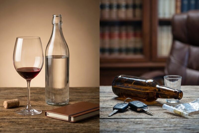 Stan po użyciu alkoholu a stan nietrzeźwości – jaka jest różnica prawna?
